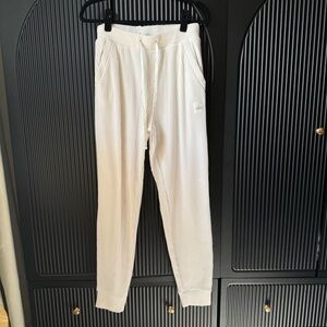 ALO Yoga White Track Pants